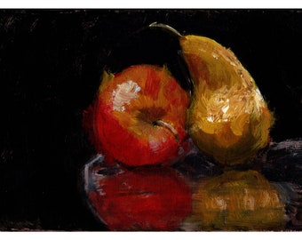 Fruit Numbered limited edition Giclee Print of an Acrylic Painting