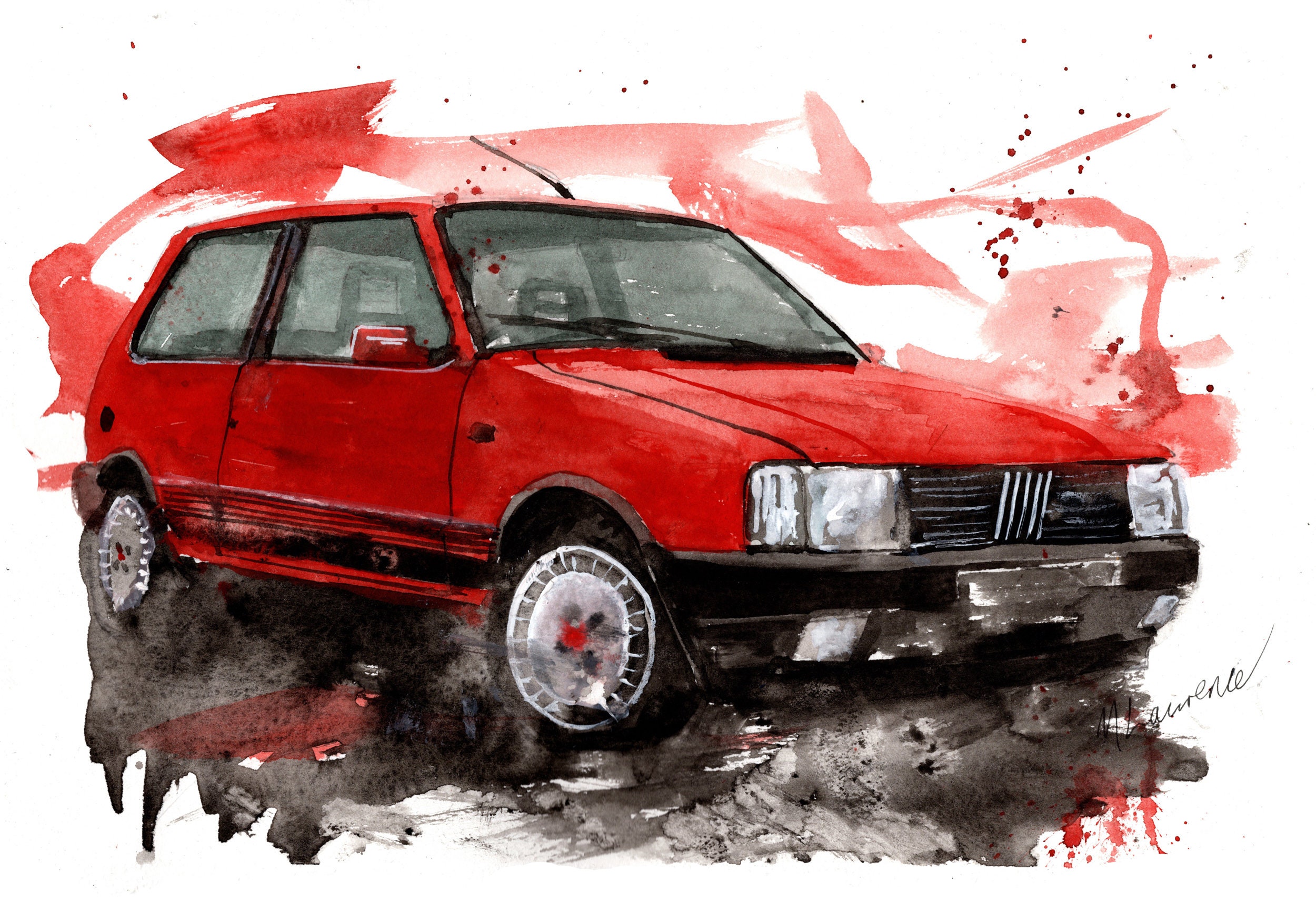 Buy Fiat Uno Turbo Online In India Etsy India