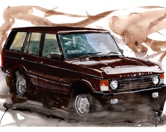 1988 Land Rover Range Rover Original Magazine Ad - Etsy