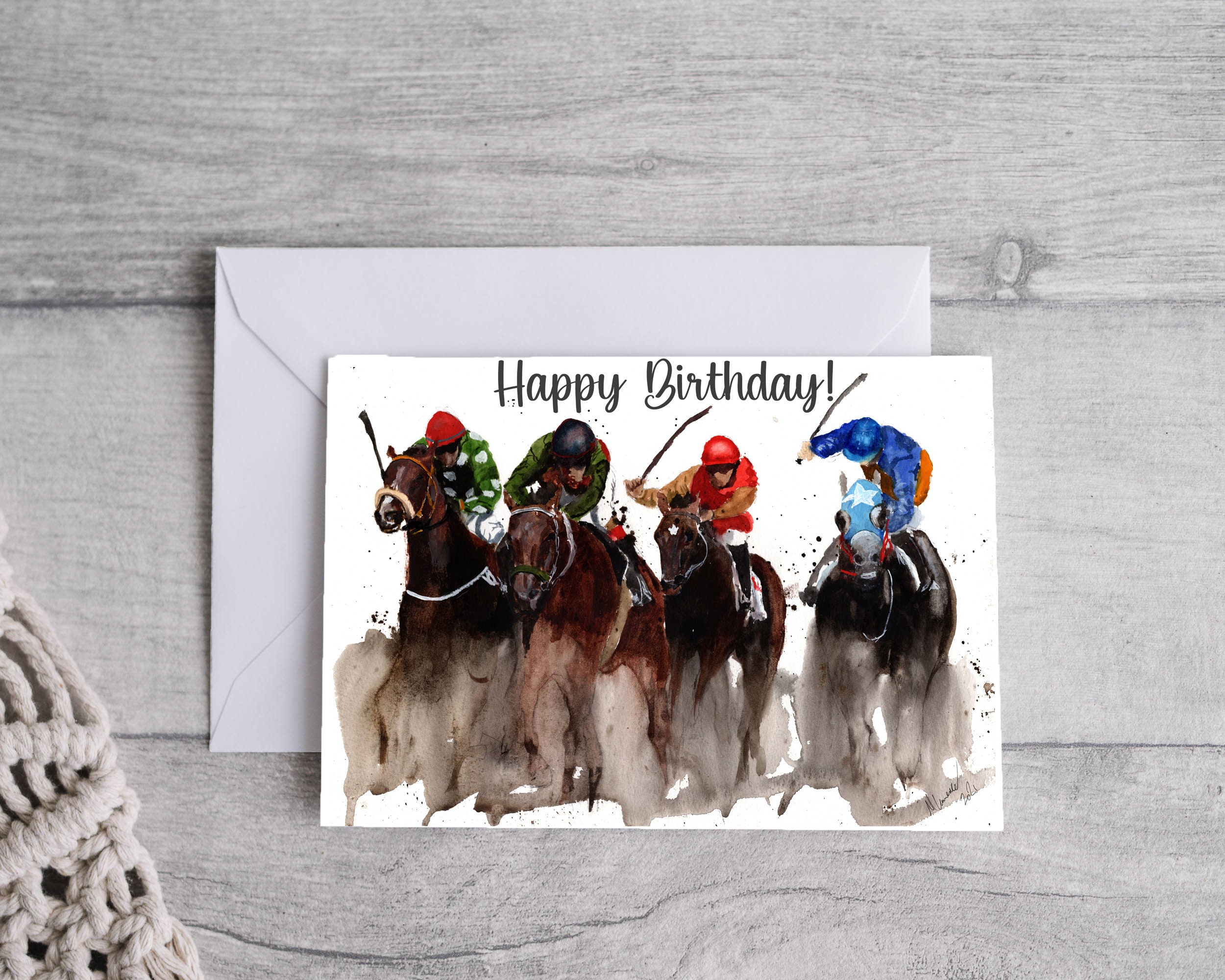 Horse race birthday - Etsy België, image size:2500x2000