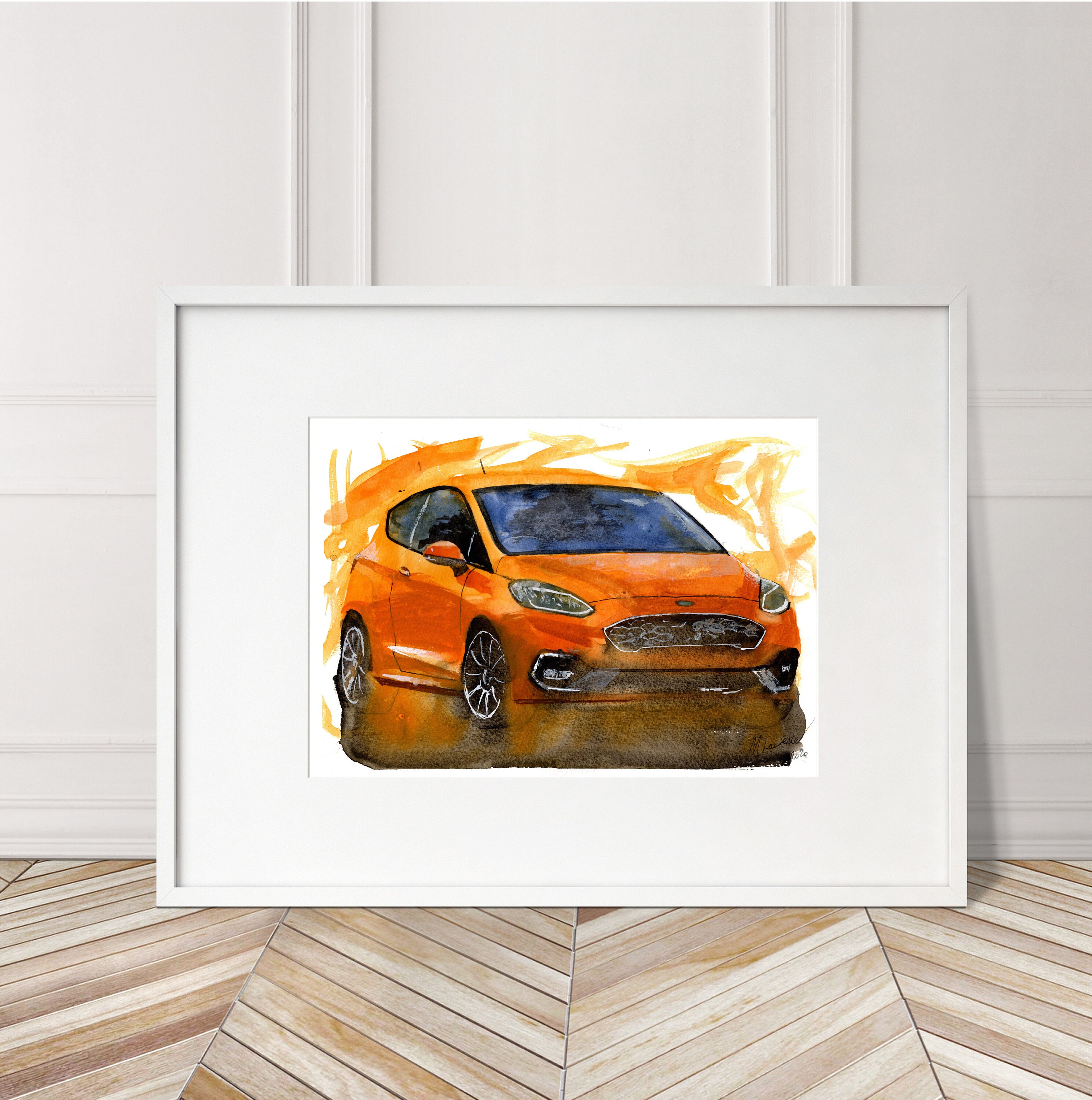 Ford Fiesta Poster