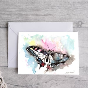 Butterfly Greetings Card, Printable Digital Download