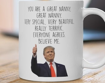 Funny gift for Nanny, coffee mug for nanny, gift for babysitter, Nanny gift,Birthday gift for nanny,babysitter gift,babysitter mug,Nanny cup