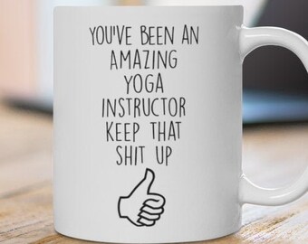 Meilleur cadeau instructeur de yoga, tasse instructeur de yoga, cadeau pour instructeur de yoga, tasse instructeur de yoga, cadeau instructeur de yoga drôle-cadeau yoga-tasse de yoga