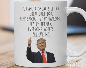 Funny gift for Stepdad,Fathers day gift,Stepdad mug,Step dad gift,Bonus dad gift,Stepdad birthday,Wedding gift for stepdad, new stepdad gift