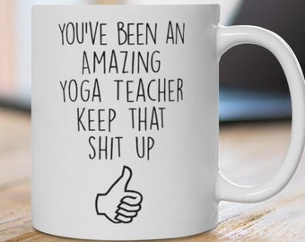 Best Yoga Teacher, Funny Gift for yoga Teacher, Yoga Teacher Mug, Yoga Teacher Birthday Gift, Yoga Instructor,Yoga Gift,Yoga Mug,Yoga Mentor