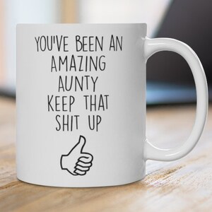 Gift for Aunty, Aunty mug, Best Aunty, My Aunty gifts, Best aunty gift, cool aunty gifts, Funny Aunty Gifts, Favorite aunty, Amazing Aunty