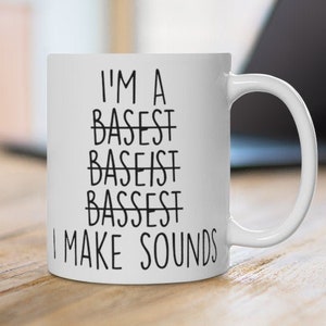 Bassist Mug,Bass guitar gift,bass guitarist gift,bassist gift,bass guitar gift idea,bass guitar player,bass guitar coach,Best Bass guitarist