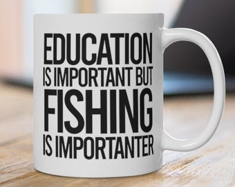 Fischen Becher, Fischen Geschenk, Fischen lustige Geschenkidee, Fischen Geschenk für Männer und Frauen, Fischer Geschenk, Fischer Becher, Fischen Gag Geschenk, Fischen Tasse
