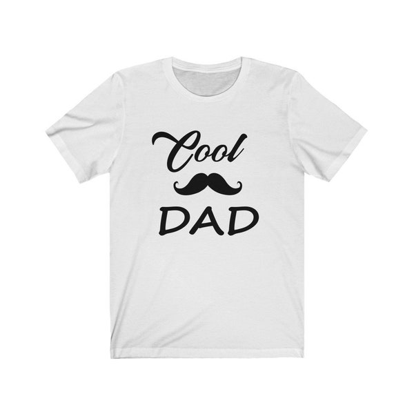 Meilleur cadeau de Noël pour papa, t-shirt papa moustache, cadeau amusant pour papa cool, première fête des pères, cadeau pour papa, cadeau de baby shower pour papa