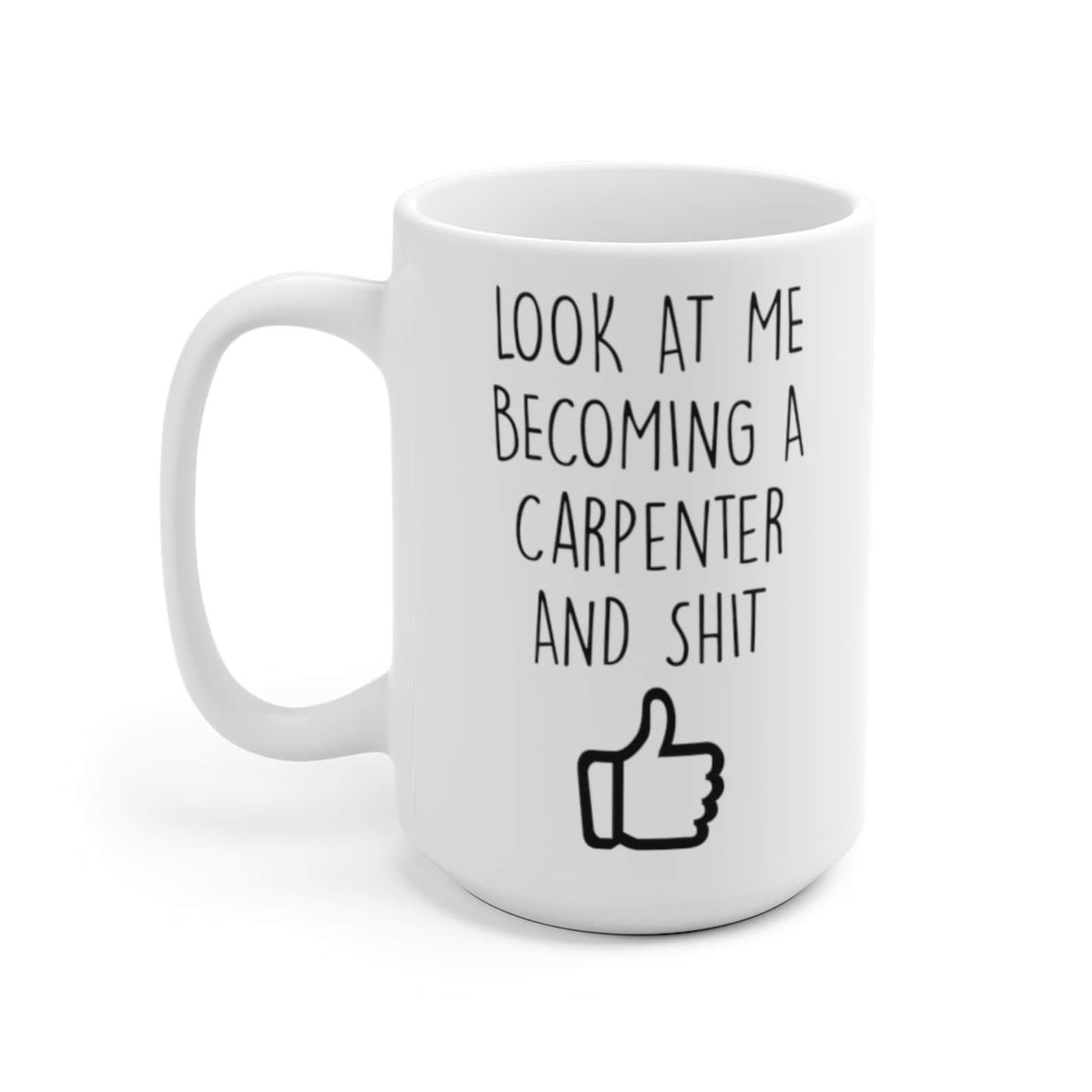Tischler Definition Tasse | Geschenk Für Tischler & Handwerker | Mit Witzigem Spruch | Spülmaschinenfest & Beidseitig Bedruckt