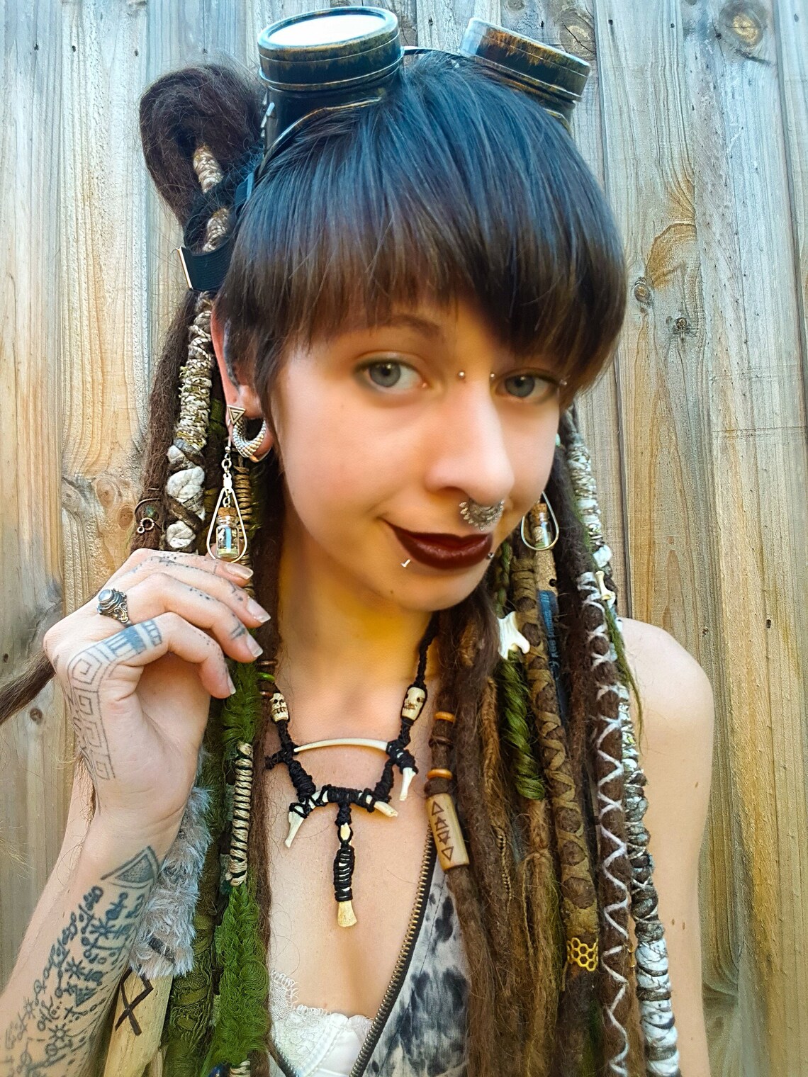 Glowing Jar Earrings Etsy