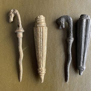 5"/12.5cm Dragon Java Talisman Indonesia with dragon head Courage Strength Wisdom In the shape of a keris / kris Spiritual. Choose bronze or brass