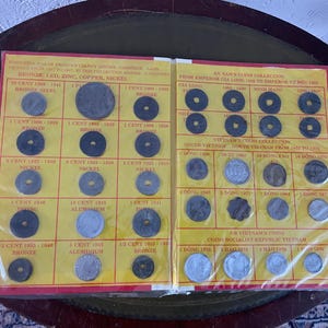 Vietnam Set/35 Coins Collection Indochina - Annam Vietnam 1802