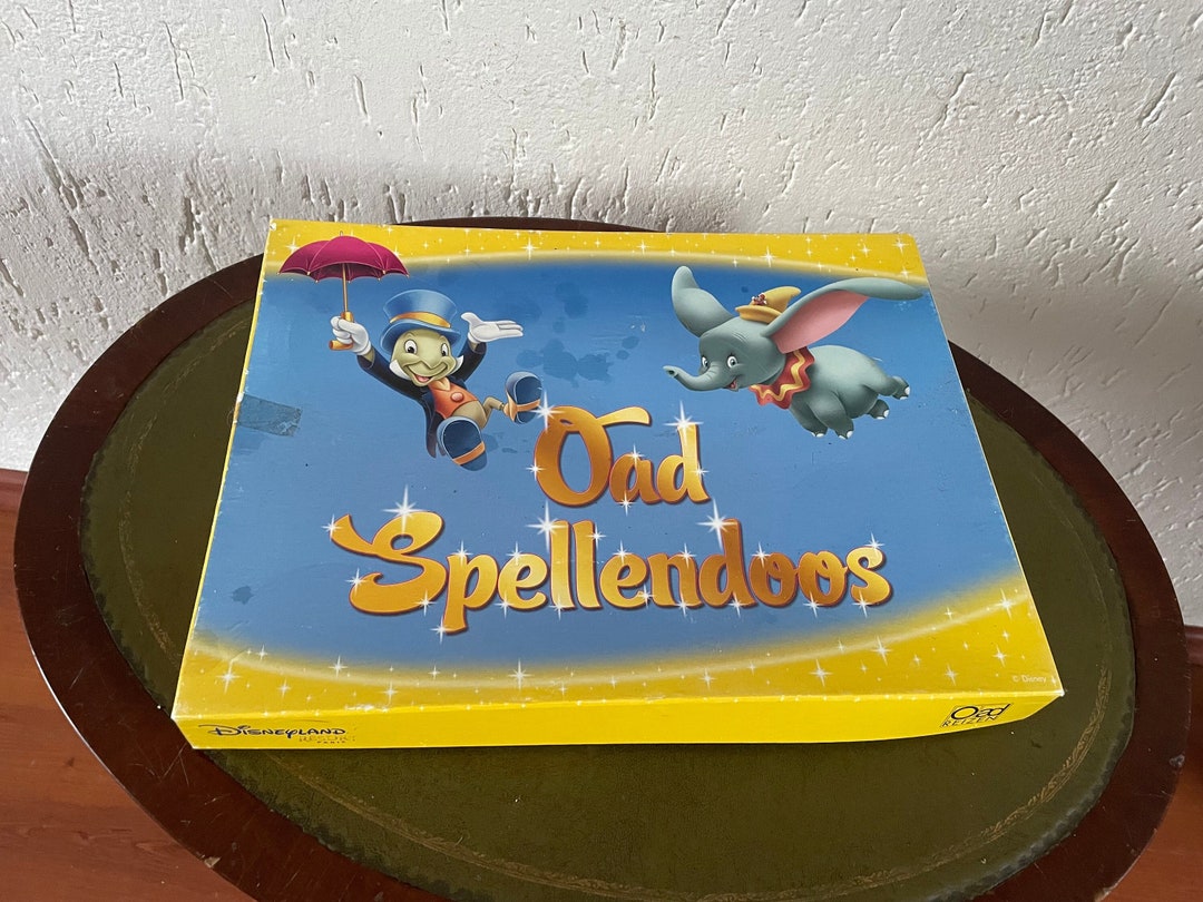 Oad Disney Land Paris Game Box Vintage Complete. With Etsy