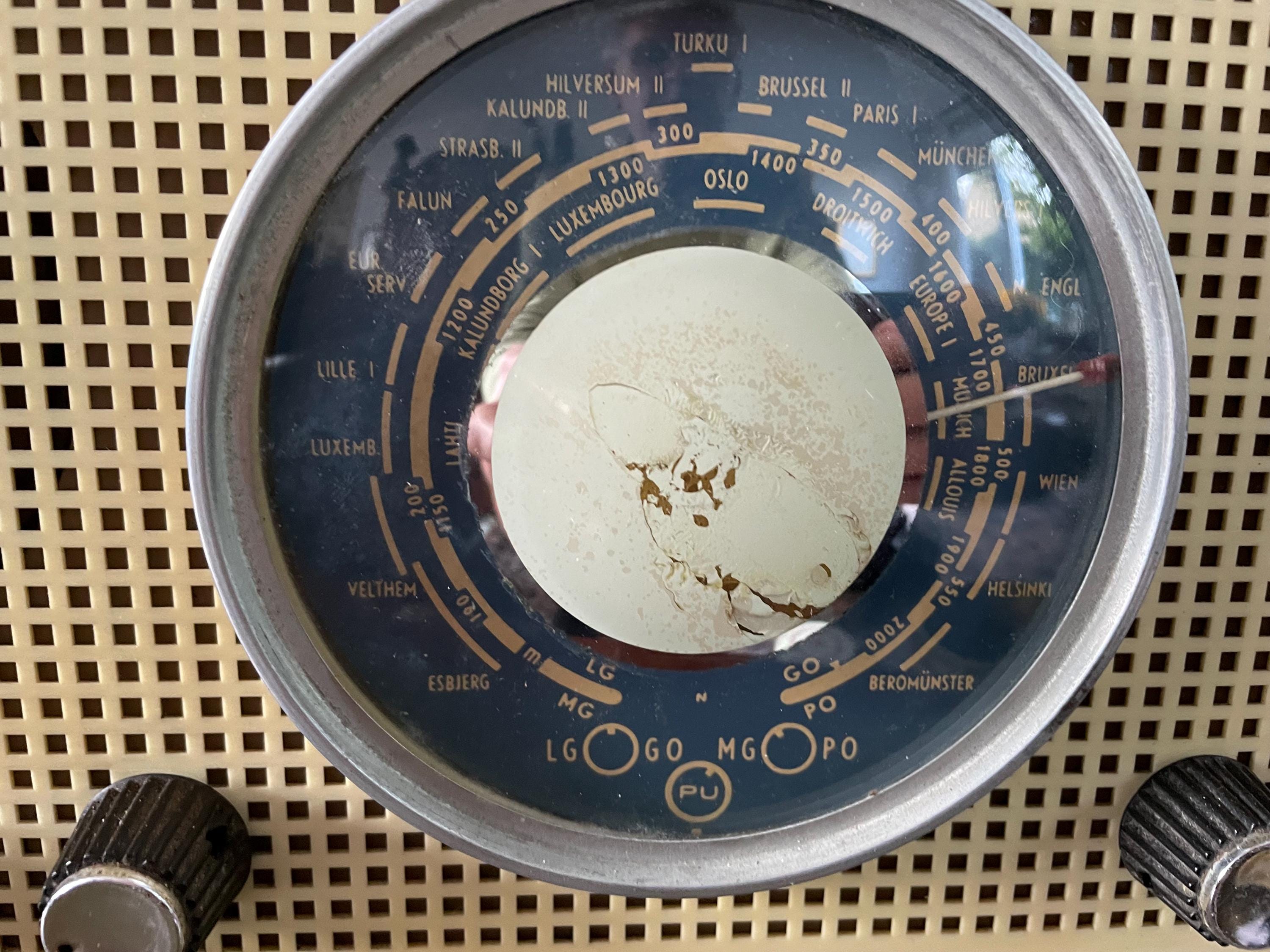 Philips B2X 80U 真空管ラジオ 1958年頃 - 正常に再生可能 - 動作状態