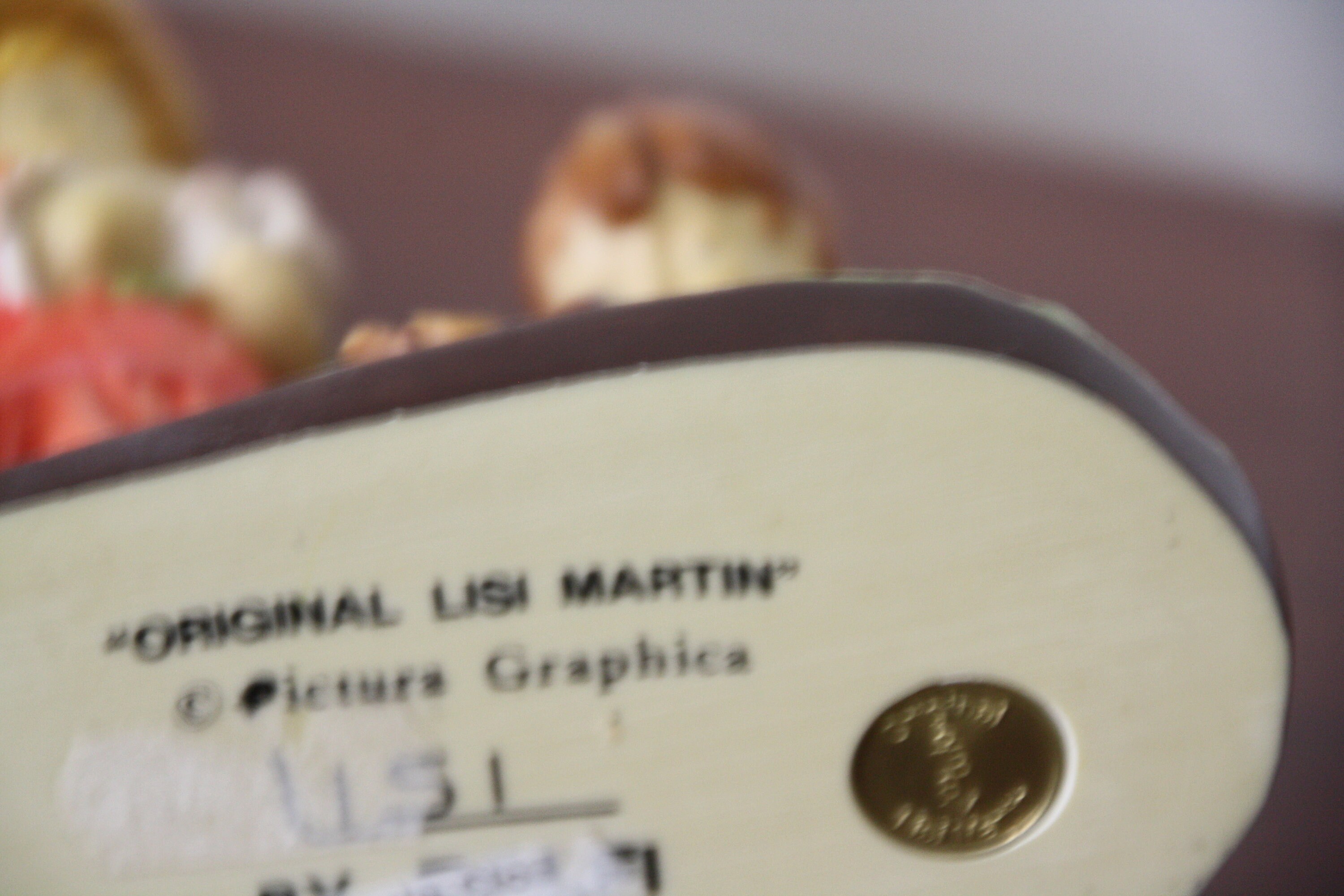 Original Lisi Martin Pictura Graphica Dolfi Italy Hand-painted