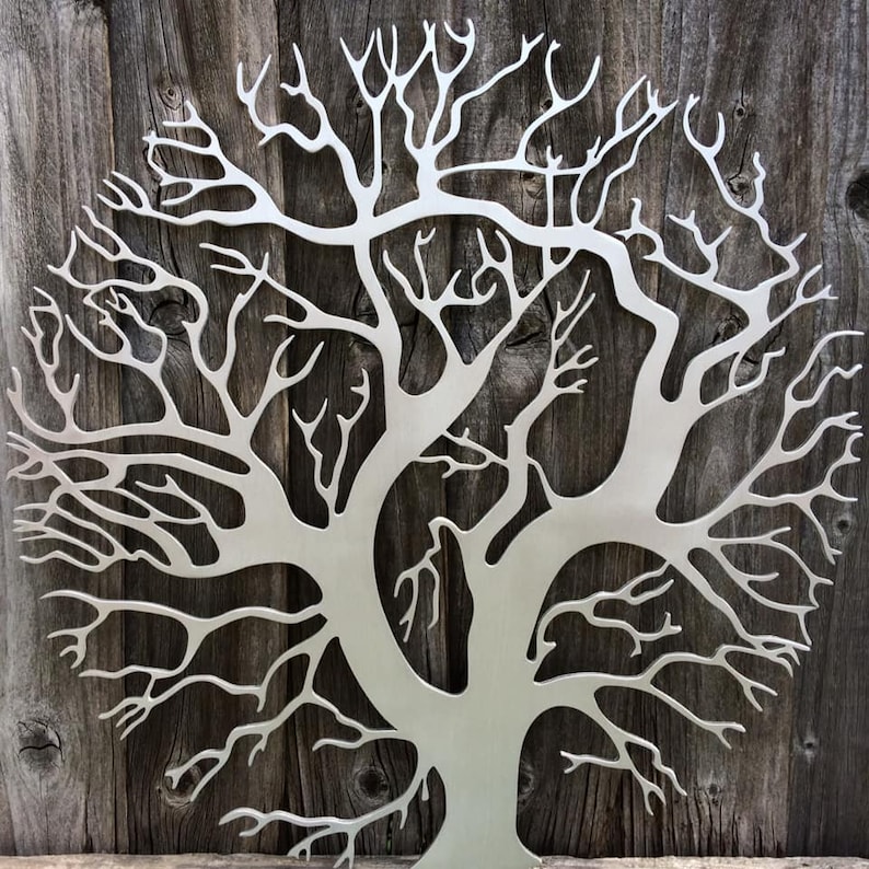 Metal Wall Art Tree of Life Etsy UK