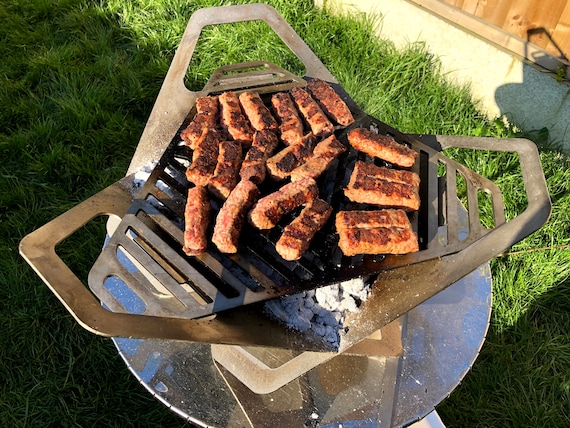 Barbacoa plegable de acero inoxidable con parrilla -  México