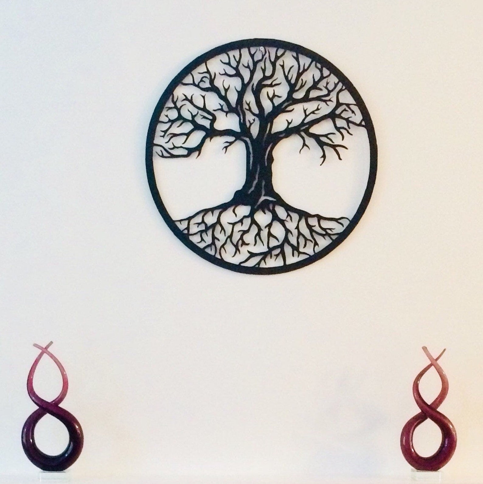 Metal Wall Art Tree of Life - Etsy UK