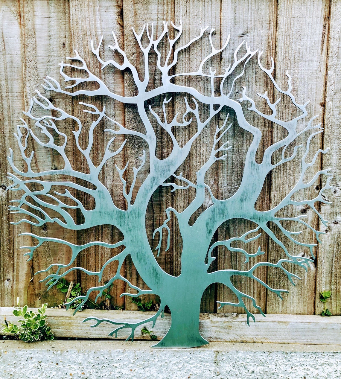 Metal Wall Art Decor Tree of Life Etsy UK