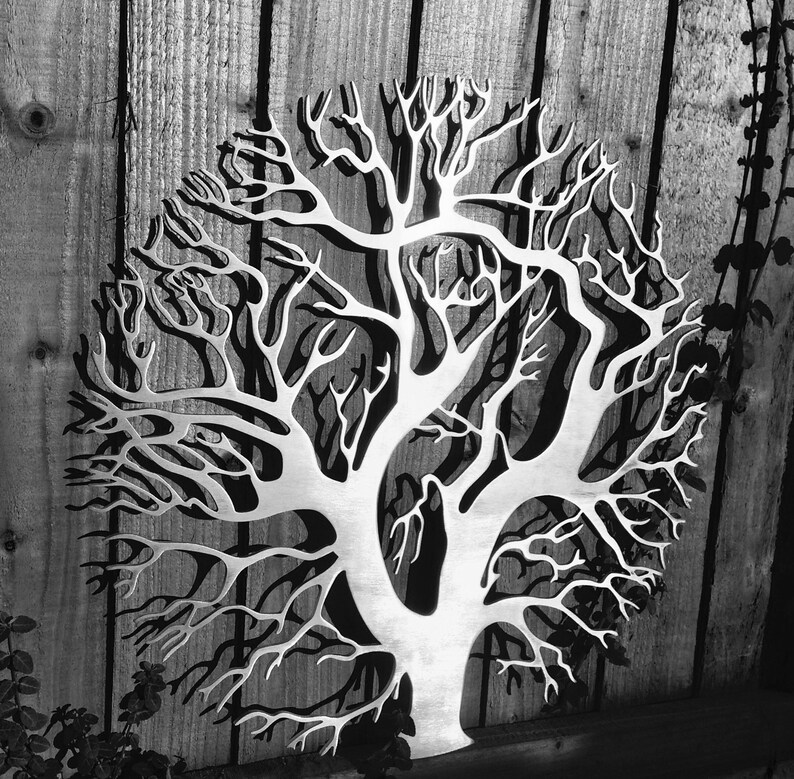 Metal Wall Art Tree of Life Etsy UK