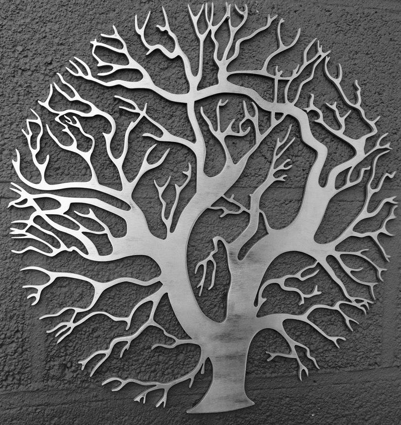 Metal wall art Tree of life Etsy