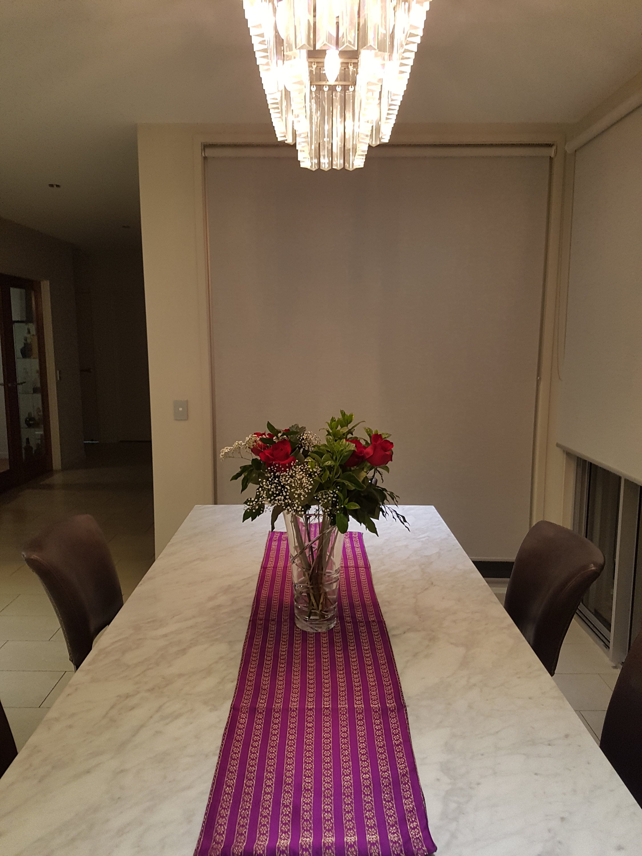 Table Runners Handmade From Indian Purple and Gold Size 120cm Etsy