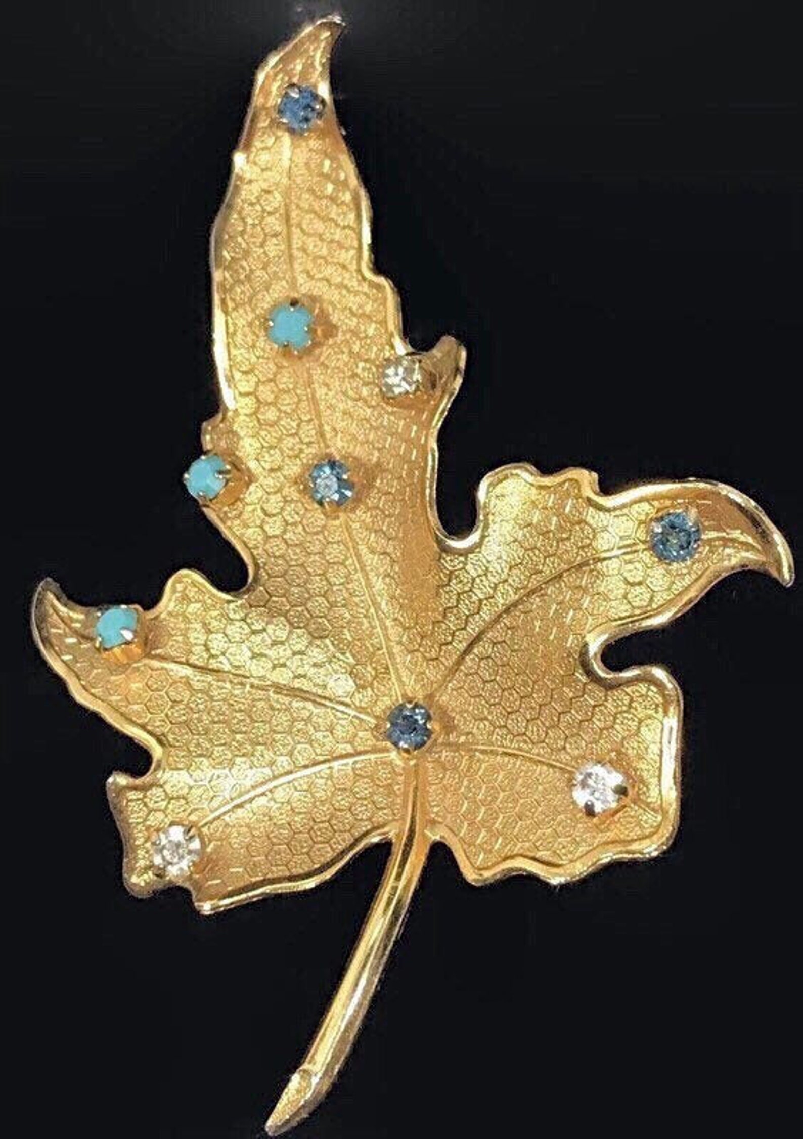 Vintage Leaf Brooch vintage Brooch Vintage Jewellery Gift Etsy