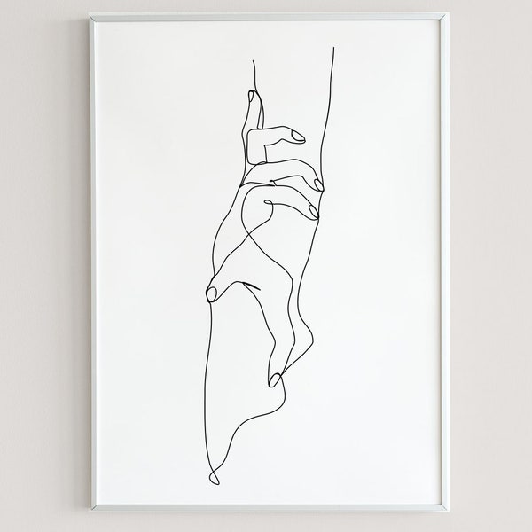 friends hands, Abstract, Delicate Hands Poster, Lovers Hands, One Line Drawing Hands, Hand Drawing, Minimalist Couple Wall Art, support hand