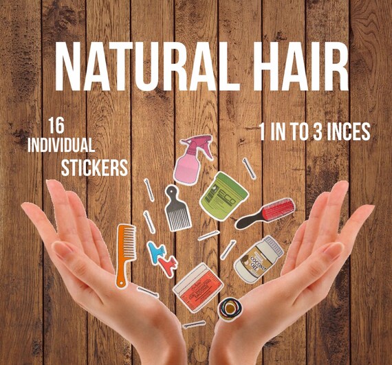 All Natural Hair Nail Stickers Coconut Oil Natural Etsy