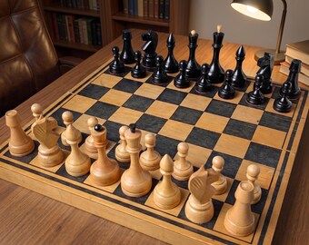 1968 Soviet Chess Set Oredezh | Grandmaster All-Wood Vintage USSR | Gift for Chess Lover