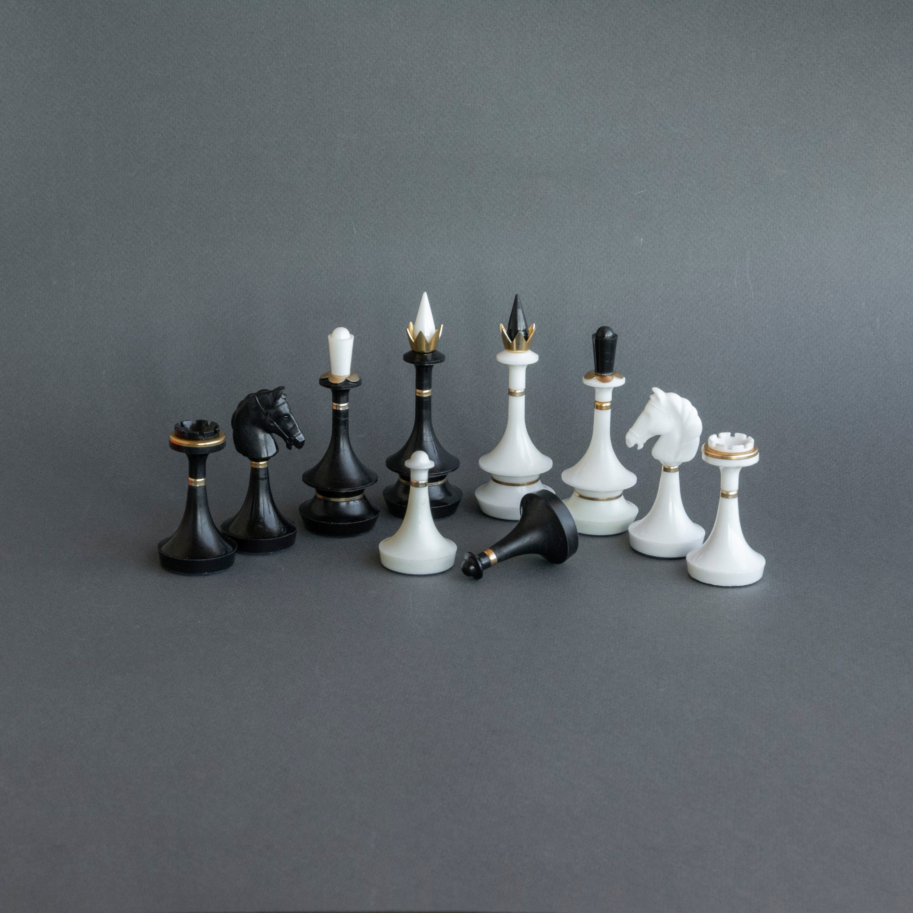 Plastic Chessmen Key Chains