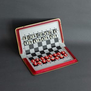Magnetic Travel Chess Set | Soviet Simza Chess
