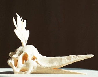3D Printed Pteranodon Skull: PLA Dinosaur Decor