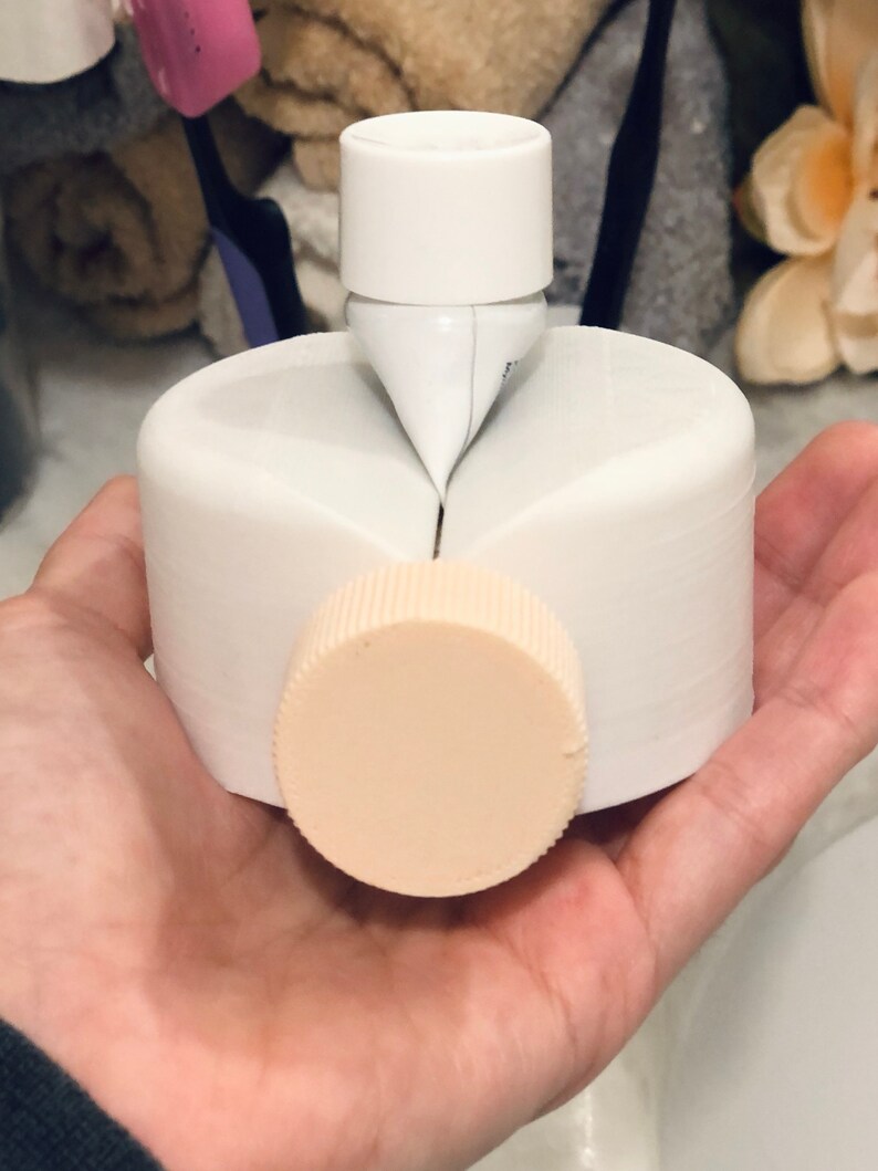 Customizable 3D Printed Toothpaste Squeezer Unique Bathroom Design Gift Soft Eco Friendly Healthy Dental Care Home Decor toothbrush set image 5