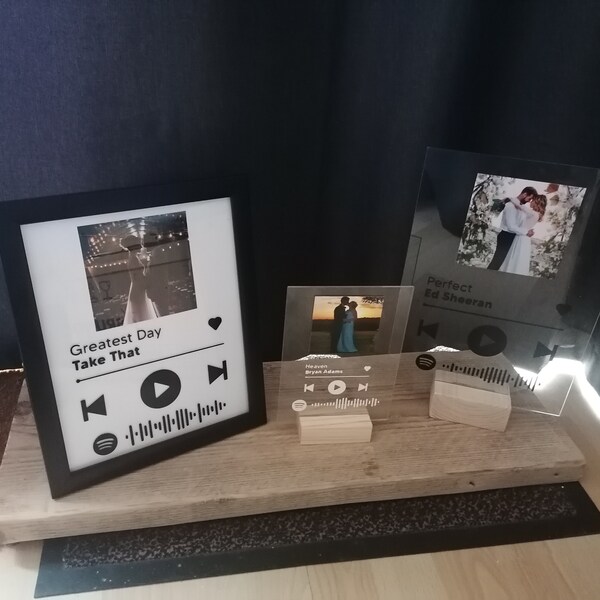 Spotify Plaque Etsy UK