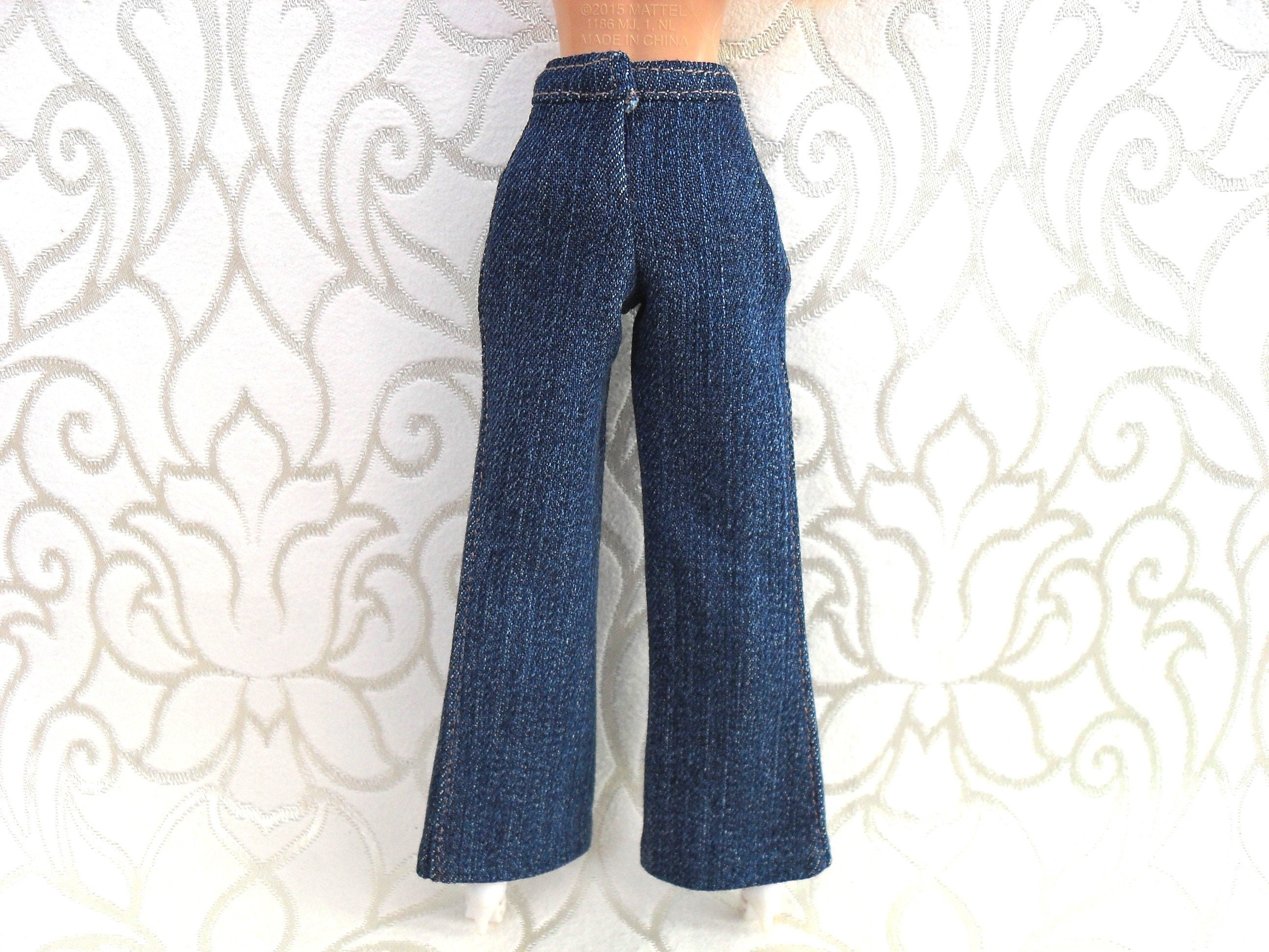 Barbie Jeans.jeans.Barbie Clothes.Jeans for dolls.Barbie | Etsy