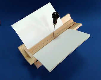 LA FRIVÉ'S Original design Bookbinding punching cradle with piercing guide