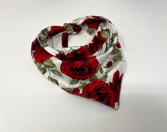 ,Neck Scarf 100/% cotton Lined Gift. Dog Neckerchief Dog Bandana Quality Bespoke Pink Tartan Embroidered Personalised