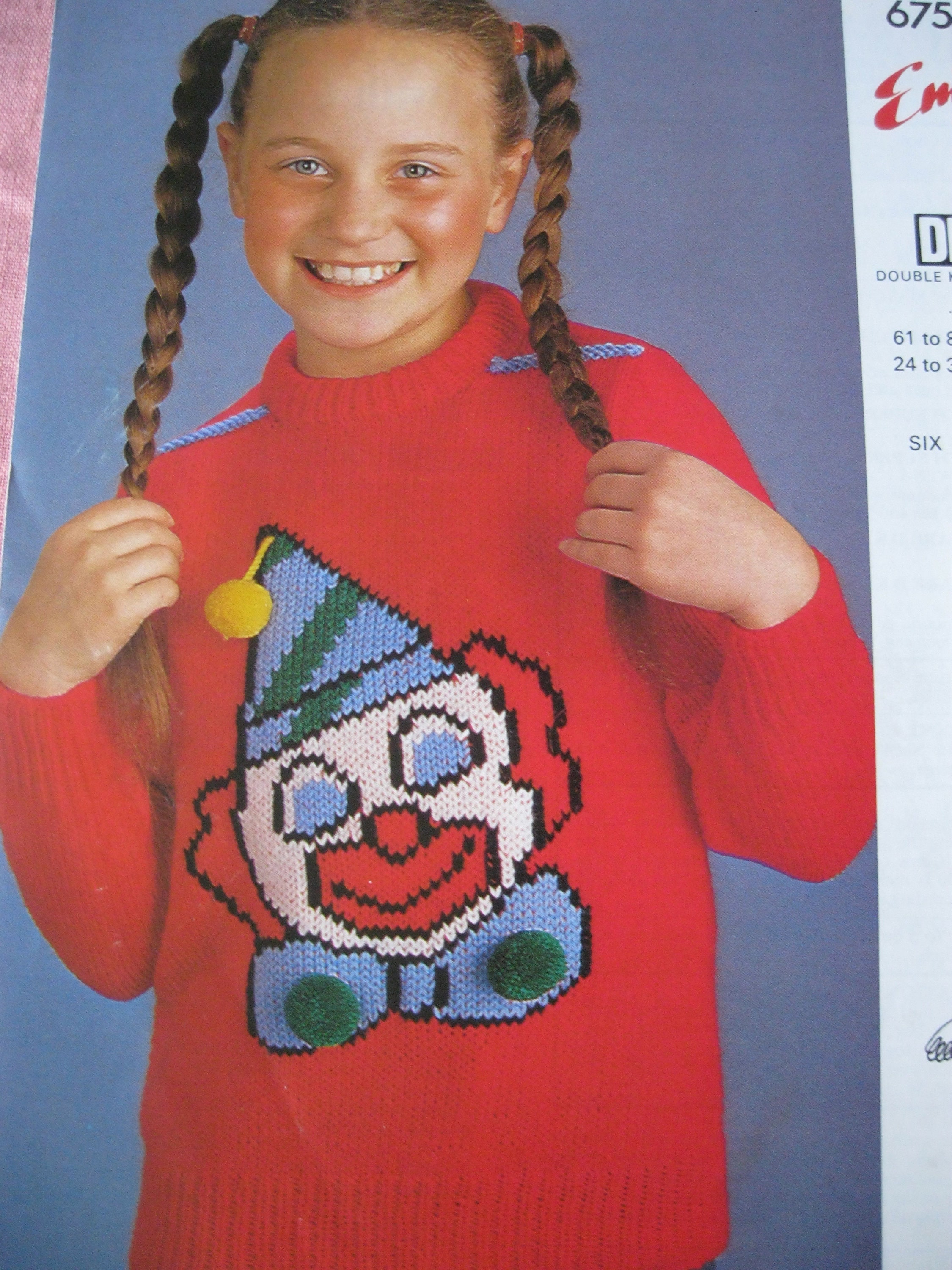 Clown Sweater - Etsy UK