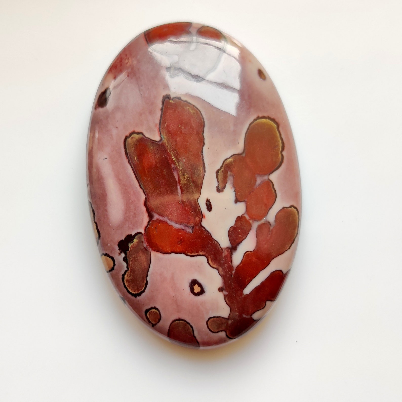 NATURAL COFFEE BEAN Jasper Gemstone 57ct Oval Shape Perfect Etsy