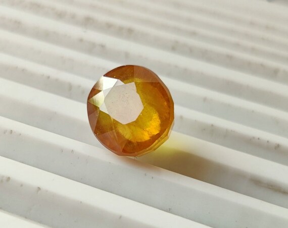 NATURAL YELLOW SAPPHIRE Glass Field Gemstone 11.70ct High Quality Yellow Sapphire Faceted Oval Shape Ring Size Loose Sapphire Stone 13X11X7 Etsy