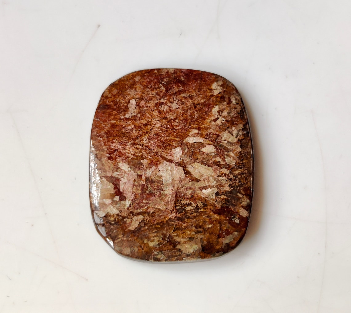 HIGH QUALITY BROWN Jade Gemstone 47ct Natural Brown Jade Etsy