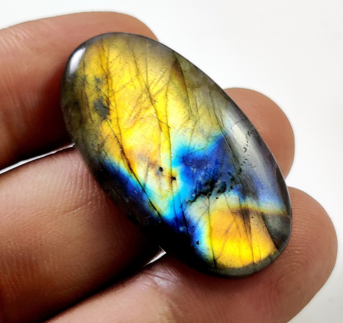 LABRADORITE GEMSTONE 36ct Good Quality Natural Labradorite Etsy