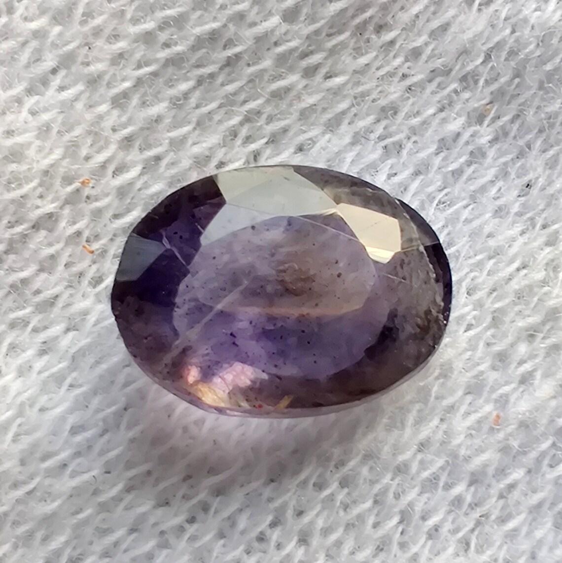 PURPLE IOLITE GEMSTONE 2.70CT High Quality Natural Iolite Oval Etsy
