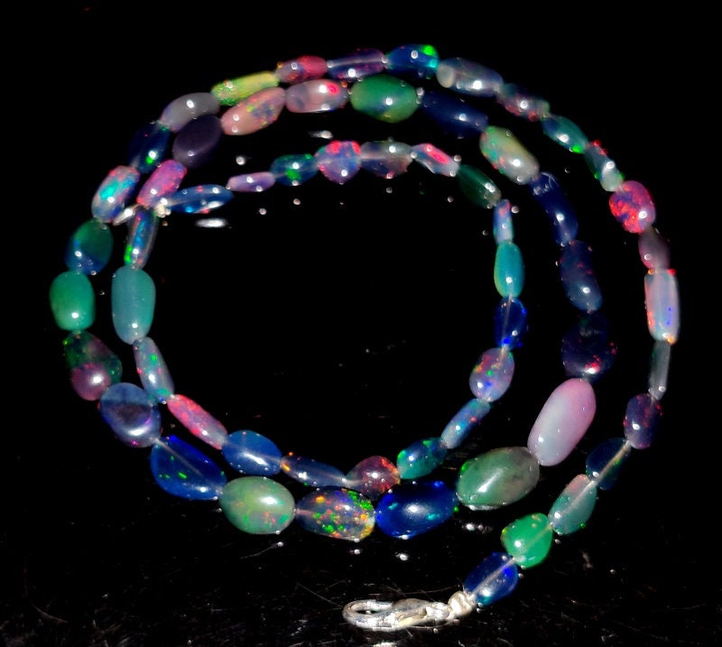 7X4 MM Ethiopian Black Fire Opal Beads Strand,Black Opal Rondelle Beads Strand,Black Fire Opal Strand,Making For Jewellery:
