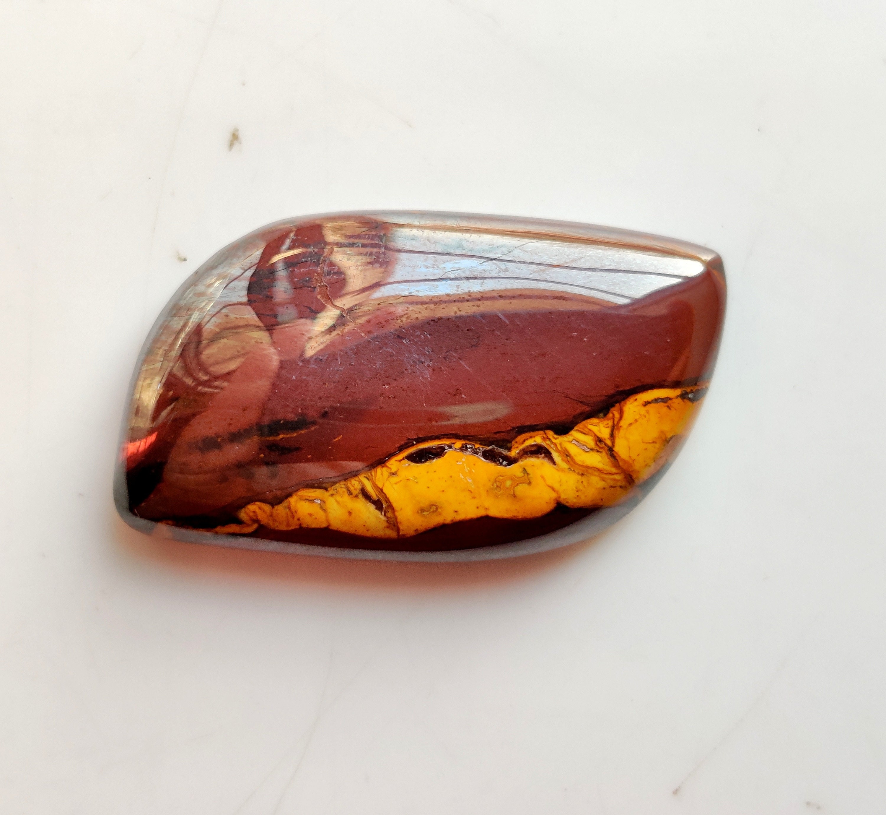 LOOSE GEMSTONE Desert Sunset Jasper 59CT Natural Desert Sunset Etsy