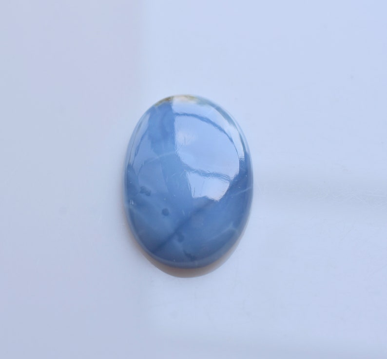 Blue Opal Gemstone 20ct High Quality Natural Blue Opal Smooth Etsy