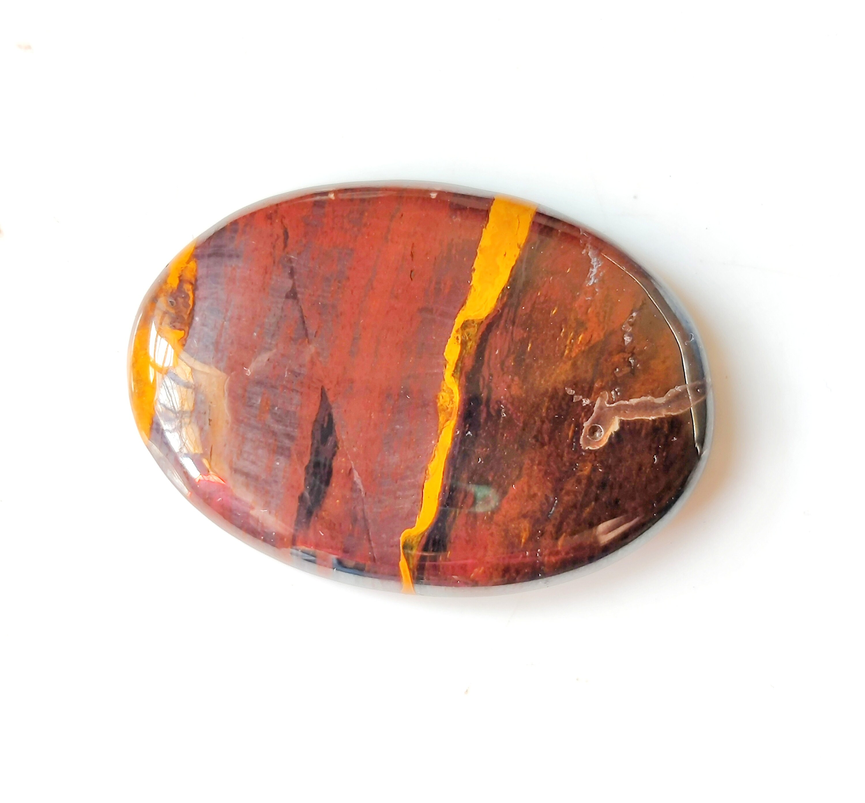DESERT SUNSET JASPER Gemstone 78CT Natural Desert Sunset Etsy UK